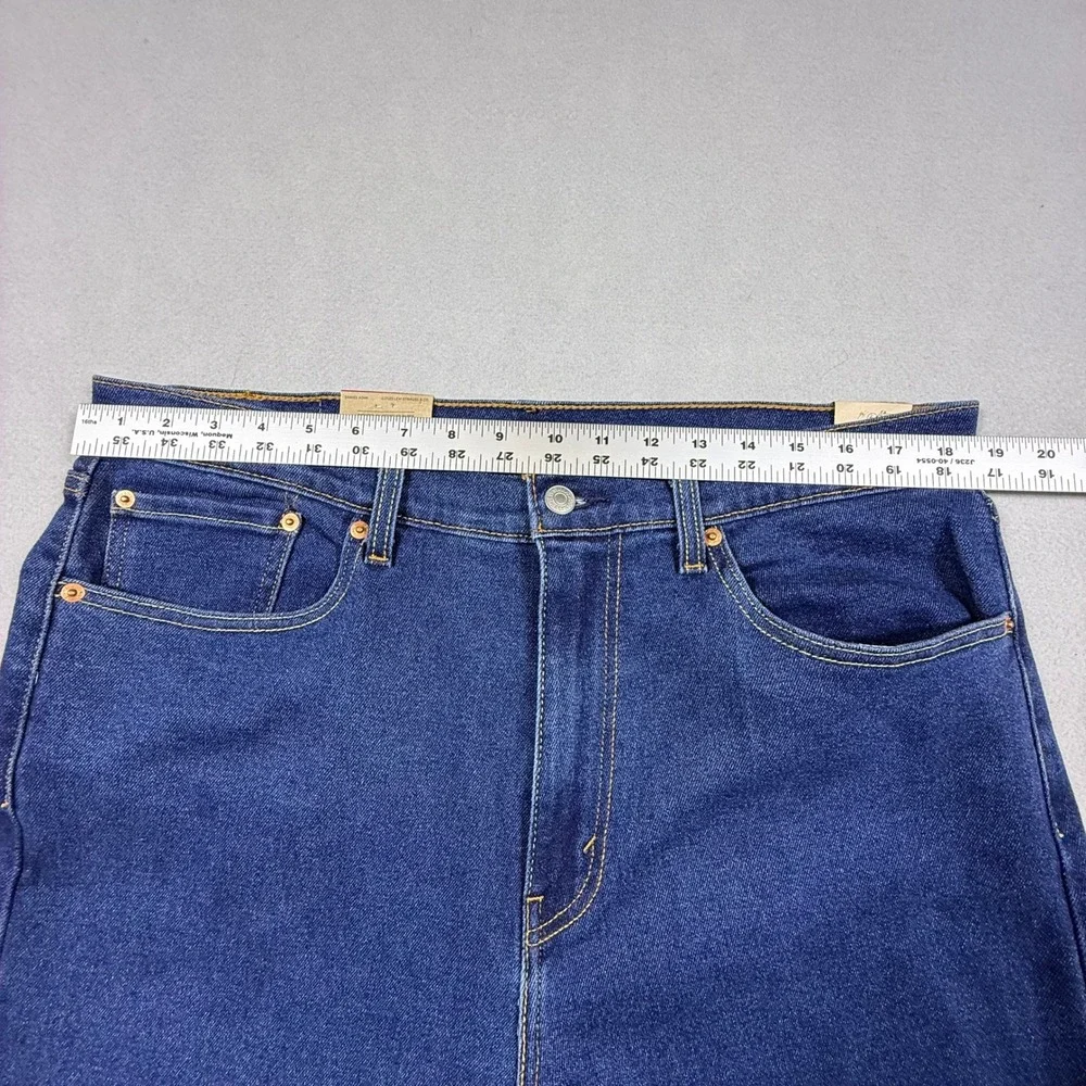Levi's 505 Regular Fit Jeans Mens 36x30 Blue Straight‎ Leg Denim NWT
